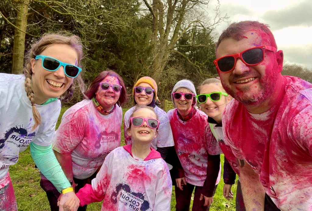 Martin Kaye Solicitors Colour Run Lingen Davies